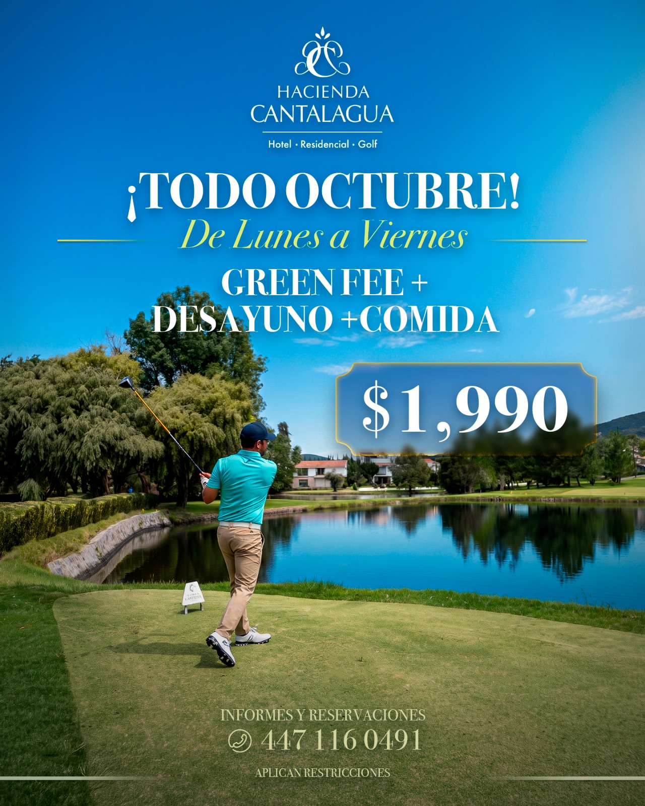 Promo Septiembre Golf